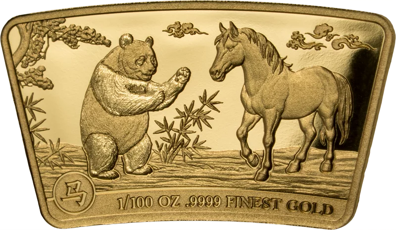 Gold-Kollektion: Panda meets Lunar Year