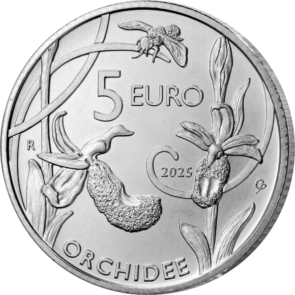 5 Euro San Marino Wilde Orchideen 2025