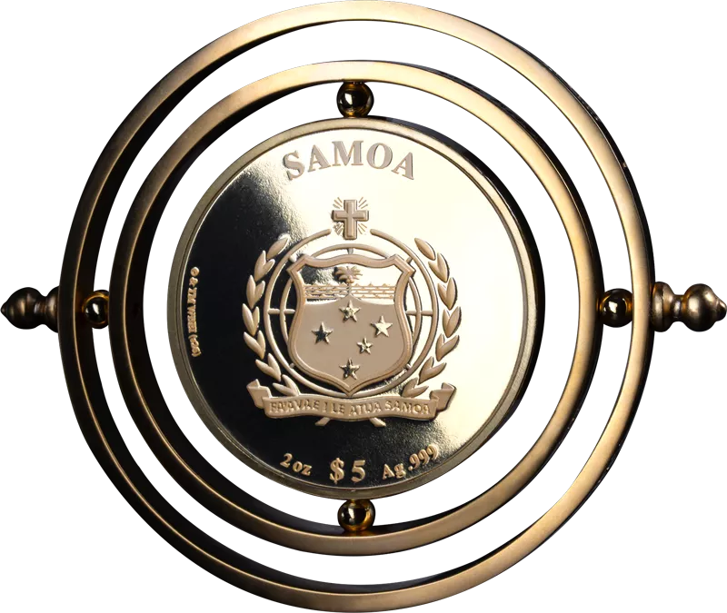 5 Dollars Samoa Harry Potter - Time Turner