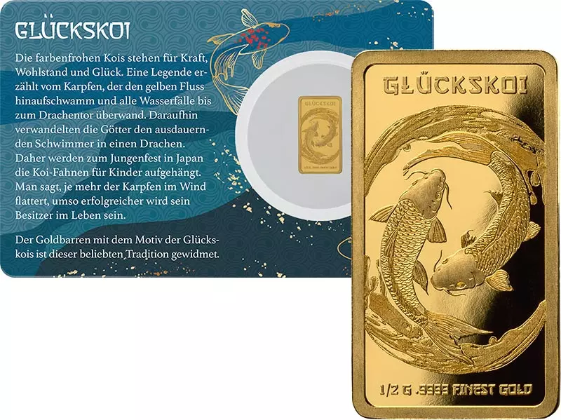 3.000 Francs Tschad Glückskoi 2024