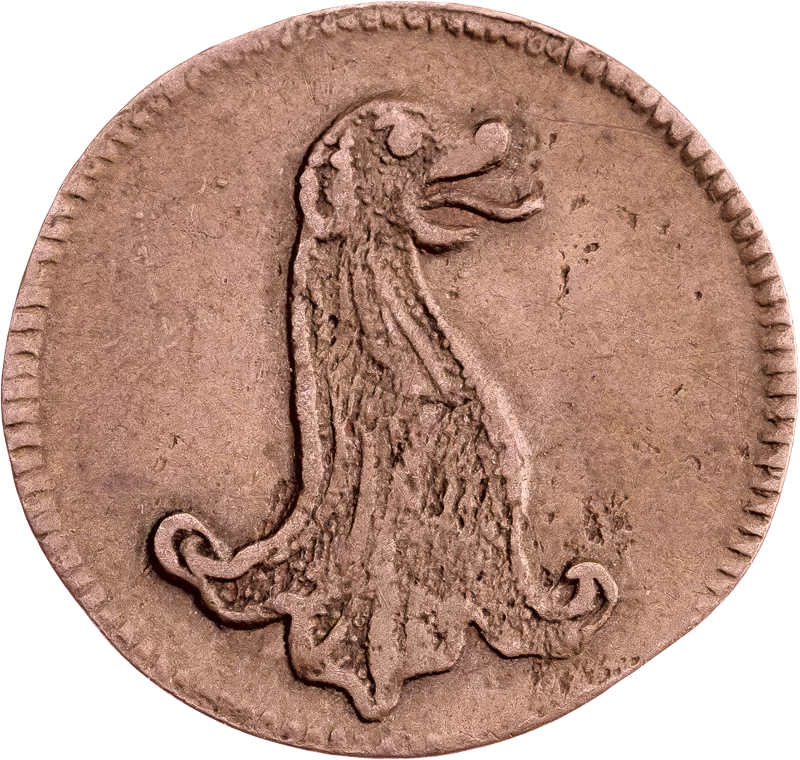 1 Pfennig Reuß Graf Heinrich XXX.1761