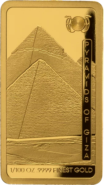 10 Dollars Salomonen Ancient Egypt Au - Pyramids of Giza 2025