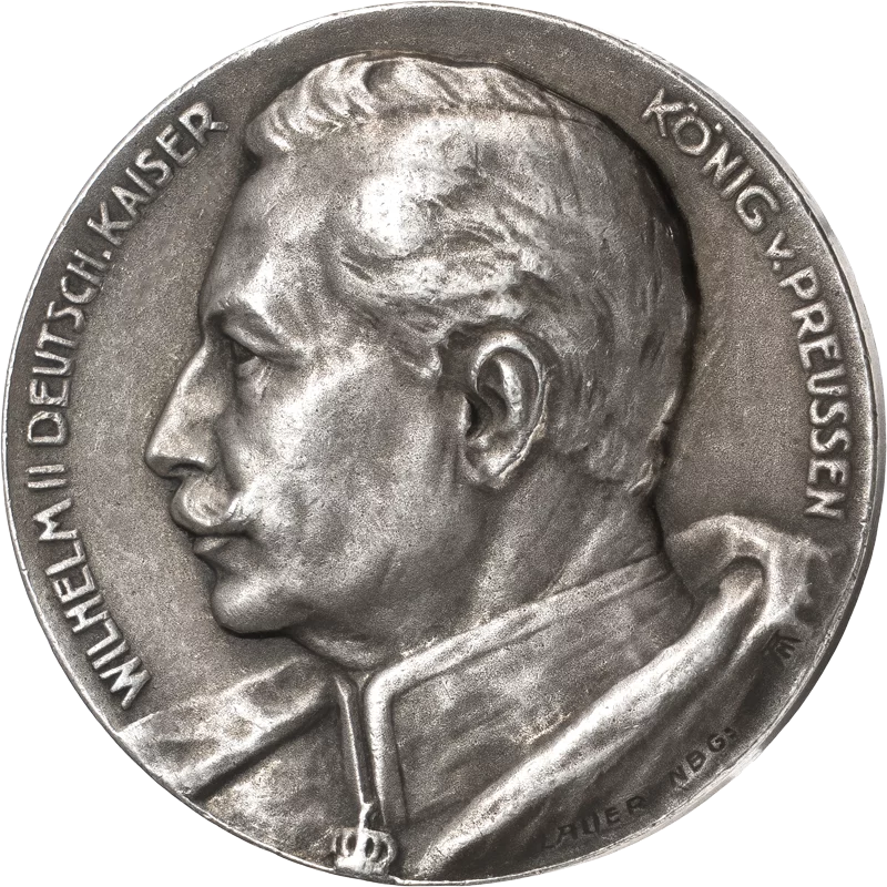 Silbermedaille Deutsches Reich 25. Regierungsjubiläum Kaiser Wilhelm II. 1913