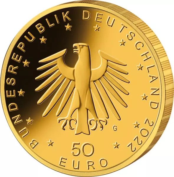 50 Euro BRD Musikinstrumente - Konzertgitarre 2022