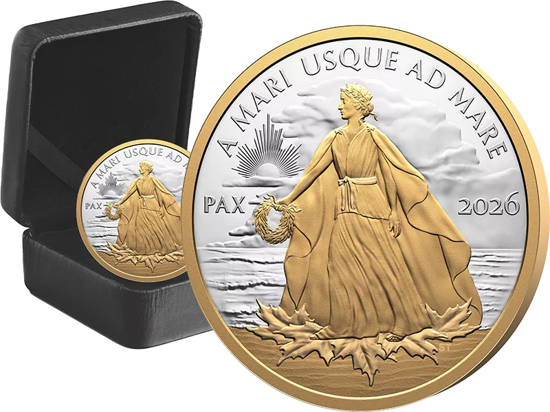 1 Dollar Kanada Peace Dollar 2026