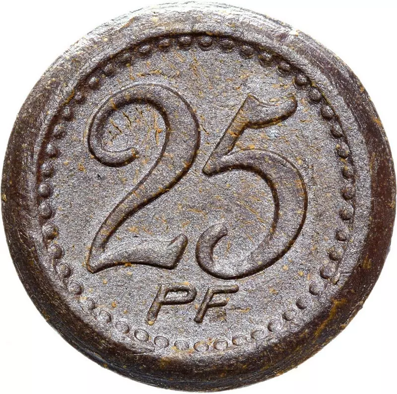 25 Pfennige Bunzlau (Schlesien) 1921