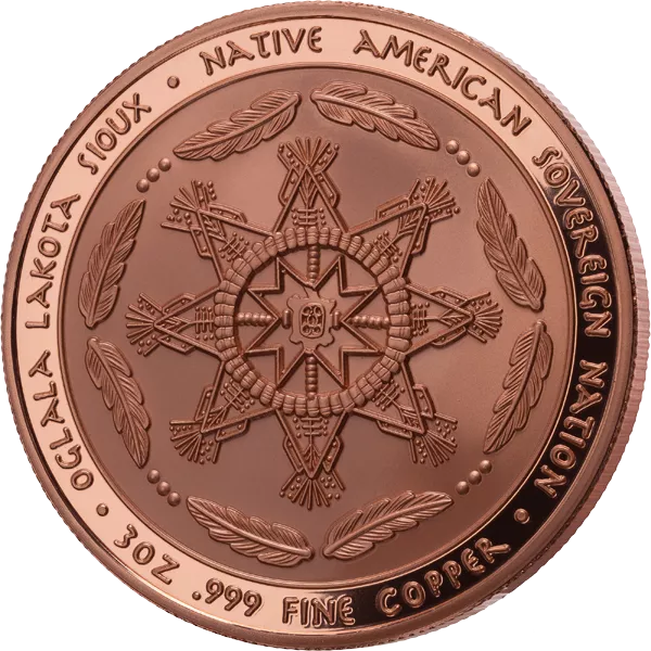 1 Dollar Oglala-Lakota-Siuox Legacy of Sioux - Stickball 2025