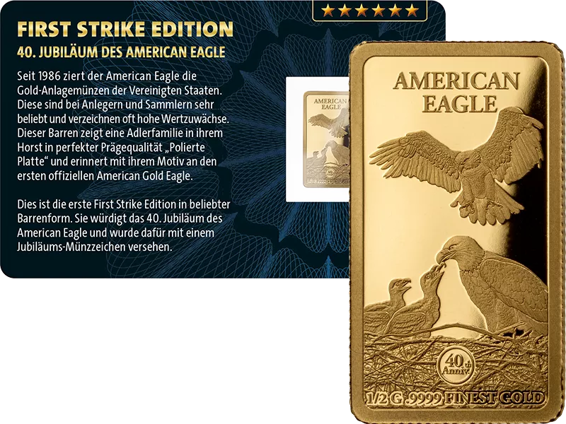 10 Dollars Barbados First Strike Edition American Eagle 2026