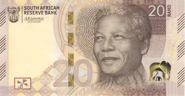 2er Set 10 + 20 Rand Südafrika Banknoten Nelson Mandela 2023