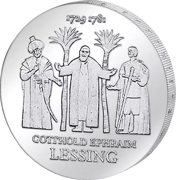 20 Mark DDR Gotthold Ephraim Lessing 1979 Stempelglanz