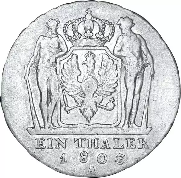 Taler Preußen König Friedrich Wilhelm III. 1797-1809