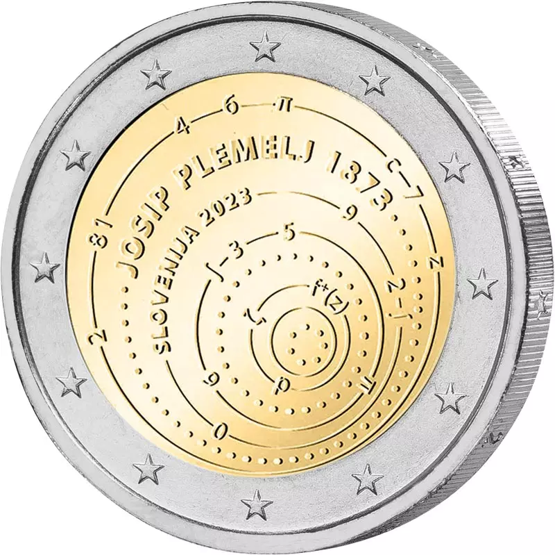 2 Euro Numisbrief Slowenien 150. Geburtstag Josip Plemelj 2023