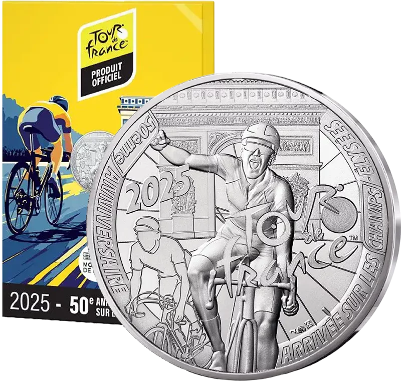 10 Euro Frankreich Tour de France 2025