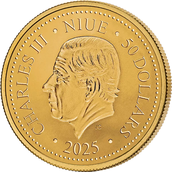 1/2 Unze Gold Niue Phoenix 2025