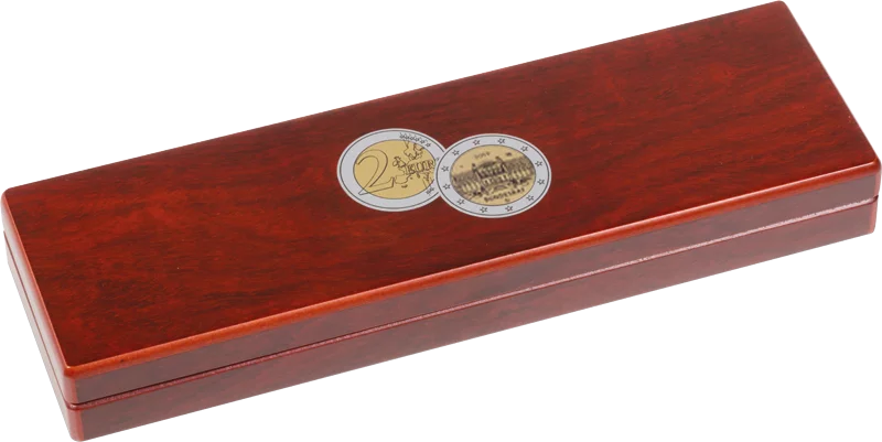 Münz-Etui für 5 x 2-Euro-Gedenkmünzen Berlin Schloss Charlottenburg