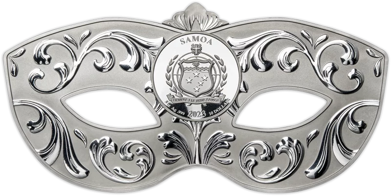 10 Dollars Samoa Venezianische Maske 2023 10 Dollars Samoa Venezianische Maske 2023