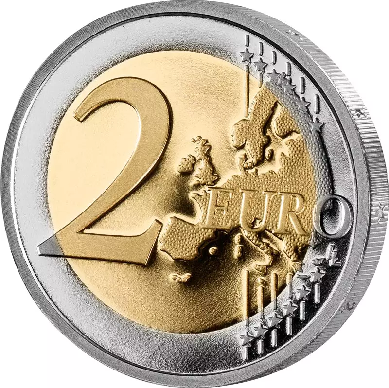 2 Euro Slowakei 100 Jahre Internationaler Marathonlauf in Kosice 2024