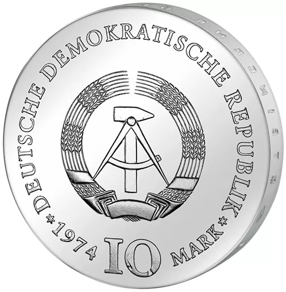 10 Mark DDR 25 Jahre DDR 1974 vorzüglich