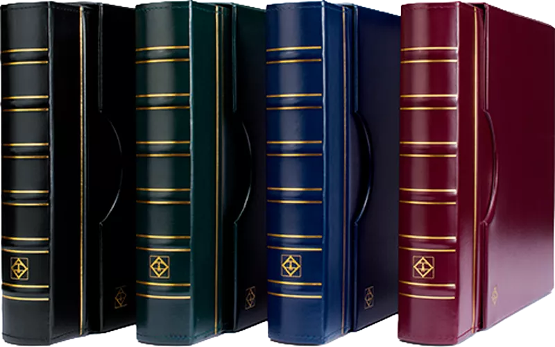 Classic Ringbinder und Kassette blau