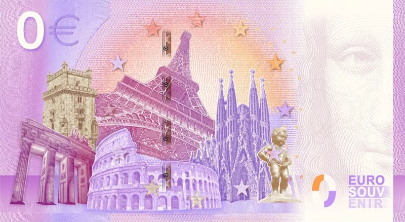 0-Euro-Banknote Österreich 270. Geburtstag und 235. Todestag Wolfang Amadeus Mozart 2026