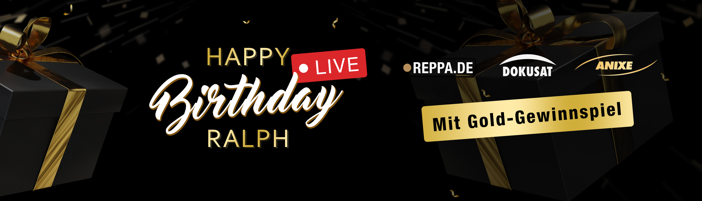Premierenfieber bei Reppa Live. Veranstaltung am 15. und 16. April 2026. Mit Reppa.de, Dokusat und Anixe.