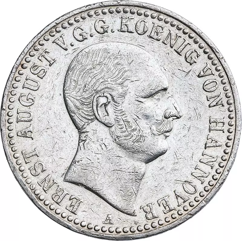 Taler Hannover König Ernst August 1838-1840