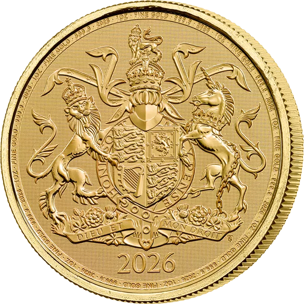 1 Unze Gold Großbritannien The Royal Arms 2026