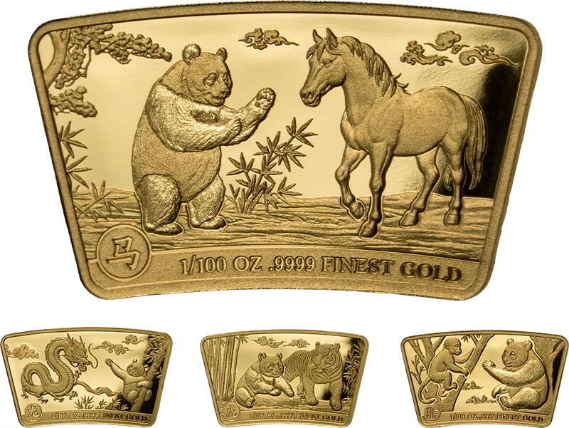 Gold-Kollektion: Panda meets Lunar Year