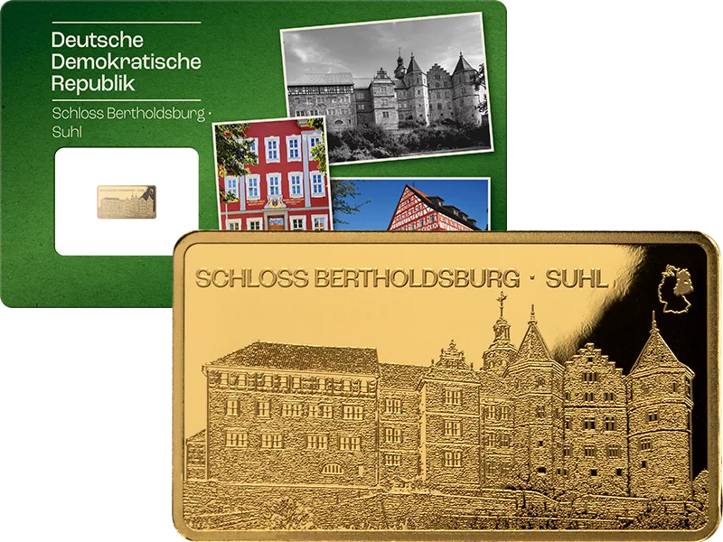 50 Tala Samoa Goldbarren DDR 15 Bezirke - Suhl Schloss Bertholdsburg 2026