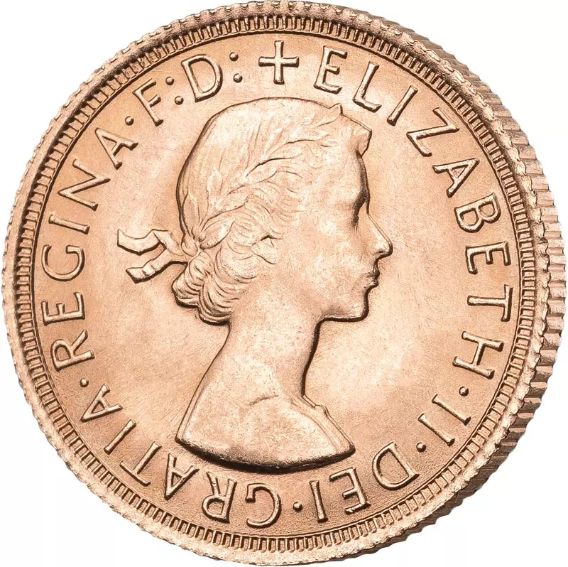 1 Sovereign Großbritannien Queen Elizabeth II. 1957-1968