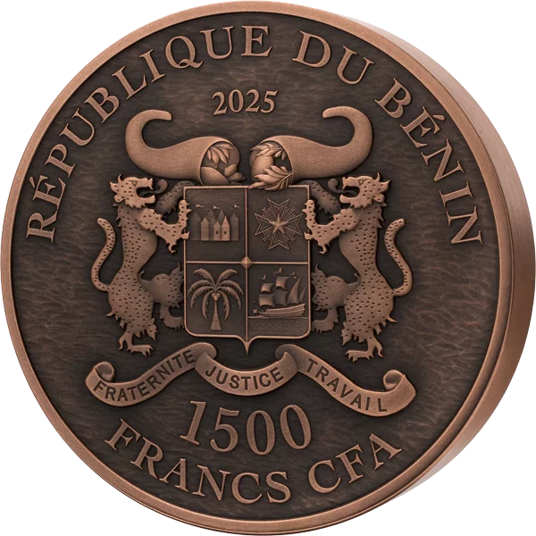 1.500 Francs Benin Snake 2025 1.500 Francs Benin Snake 2025