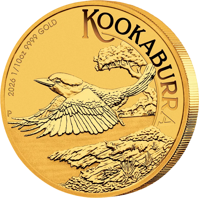 1/10 Unze Gold Australien Kookabrurra 2026