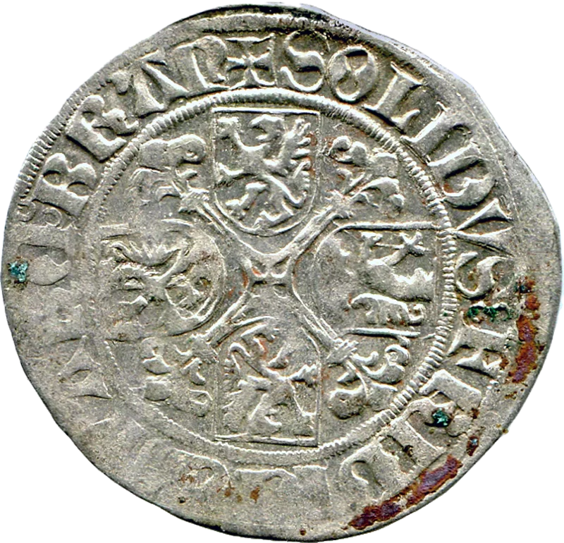 Schilling Brandenburg-Franken Markgraf Friedrich der Ältere 1495 - 1515