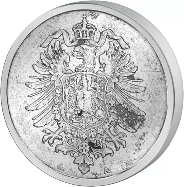 1 Pfennig Deutsches Reich Adler 1917 sehr schön bis vorzüglich