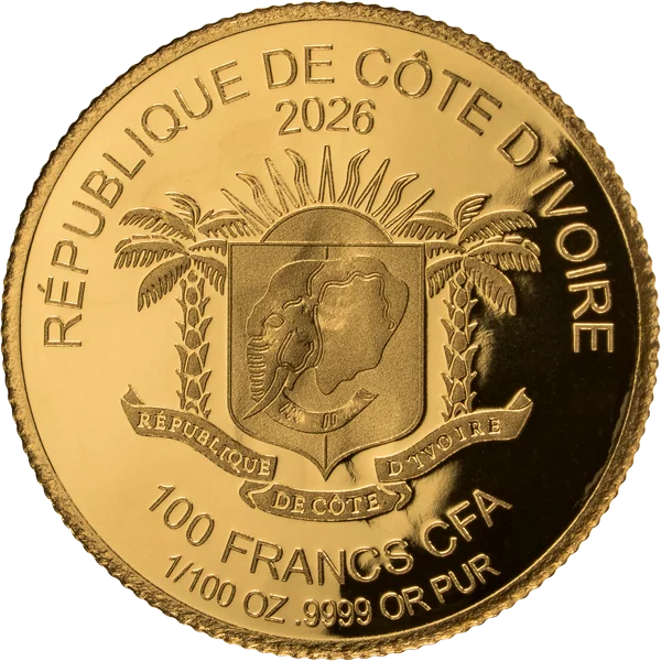 100 Francs Elfenbeinküste Das Alte Testament - Sodom und Gomorra 2026