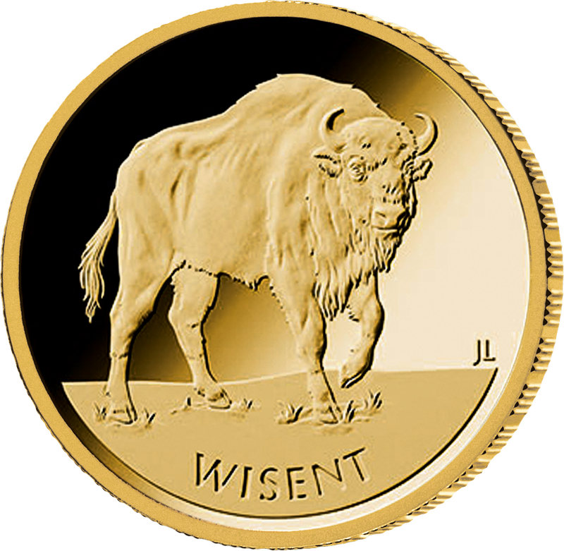 20 Euro BRD Rückkehr der Wildtiere - Wisent 2026 Stempelglanz (F)