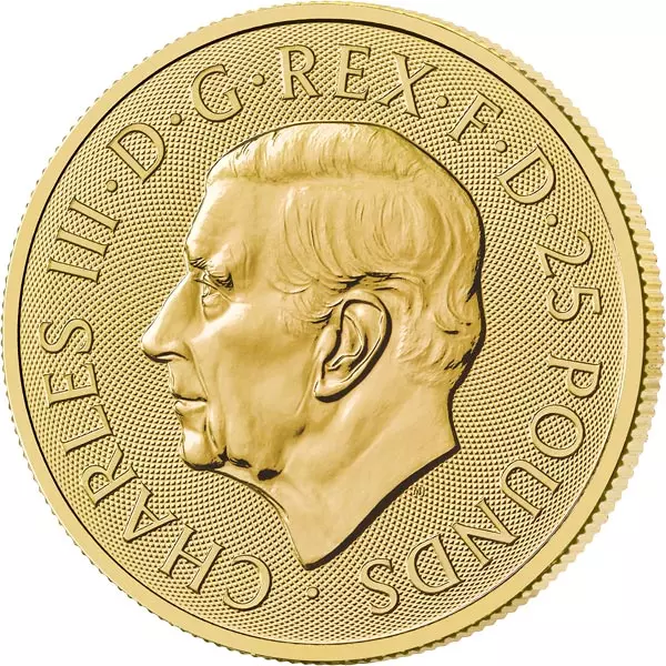 1/4 Unze Gold Großbritannien Britannia 2025