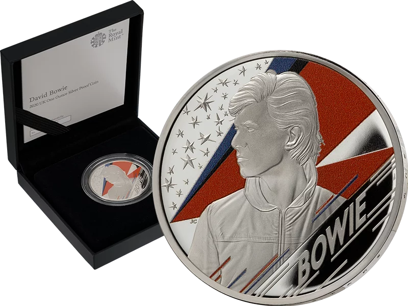 2 Pounds Großbritannien David Bowie 2020