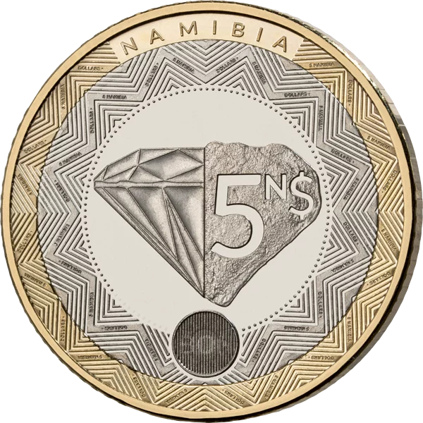 Kursmünzensatz Namibia 2025