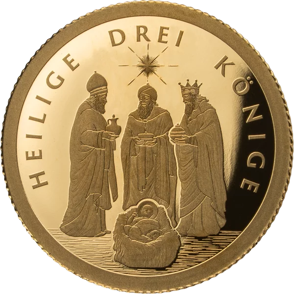 1.000 Francs Gabun Heilige drei Könige 2025