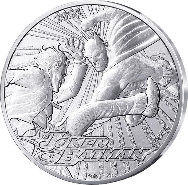 10 Euro Frankreich Batman and The Joker 2025