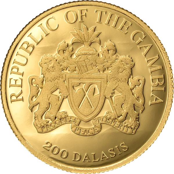 200 Dalasis Gambia The Magic of Gold - Inka Gold 2026