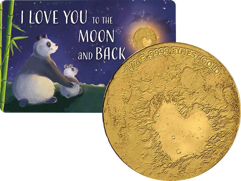 100 Francs CFA Kongo I Love you to the Moon and back 2024