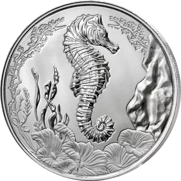 1 Unze Silber Samoa Seahorse 2025