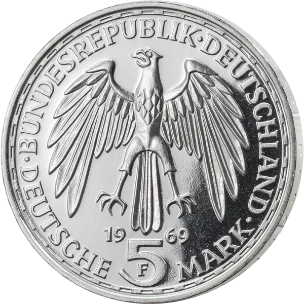 5 DM  BRD Gerhard Mercator 1969