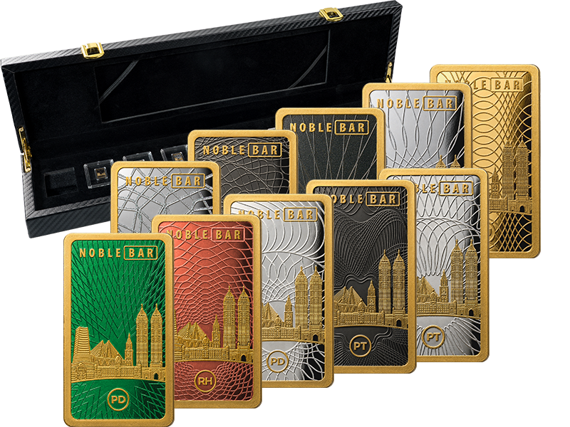 10 x 1.000 Francs Gabun Noble Bar Gold Investment 2026