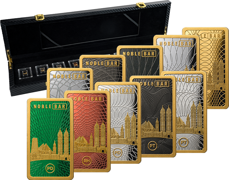 10 x 1.000 Francs Gabun Noble Bar Gold Investment 2026