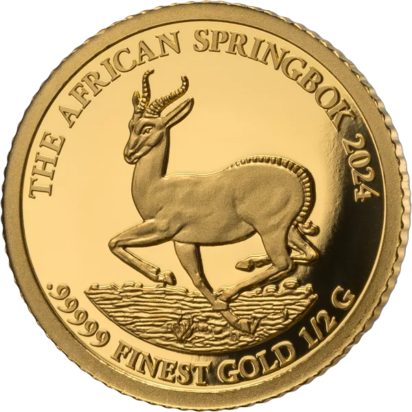 1.000 Francs Gabun Last Strike Edition Springbock 2024