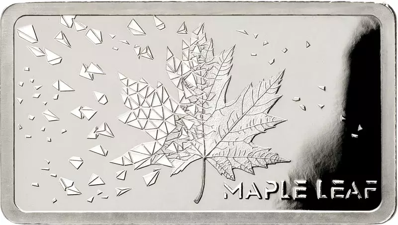 Platinbarren Platinum Legends - Maple Leaf