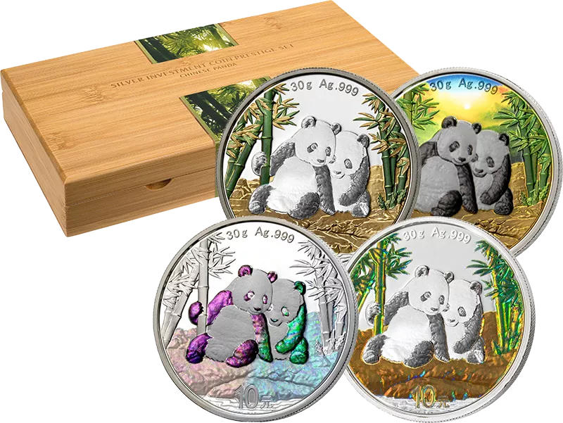 Silver Investment Coin Prestige-Set Panda 2026